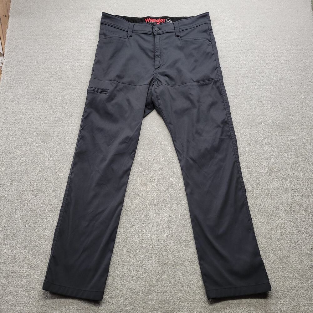 Wrangler ATG All Terrain Gear Men's 34x30 Gray Outdoor Hiking Stretch Pants